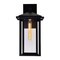 Cwi Lighting Crawford 1 Light Black Outdoor Wall Light 0417W9-1-101 - alternate 6